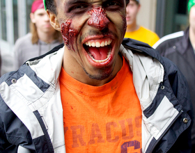 Zombie nation: Students battle undead outbreak in campus game of tag