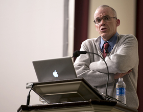 McKibben addresses topic of climate change