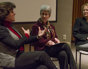 Miner, Mahoney cross party lines, discuss gender equality in politics