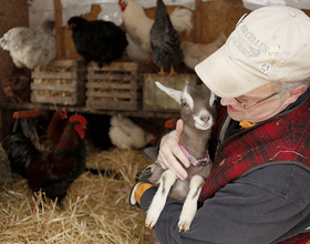 Gallery: Newhouse adjunct professor Steve Carlic strays away from consumerism, builds life with family around natural elements