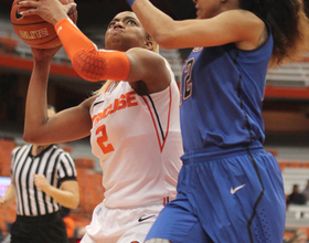 Hall provides steady presence for No. 23 Syracuse as Big East play continues with Pittsburgh