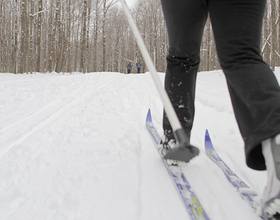 Take me out: SUOC members embrace cold weather and adventure with cross country skiing outing