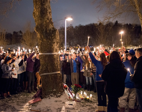 Vigil honors memory of Westhill High School student