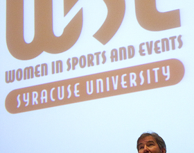 Sports event highlights women's role in industry, use of social media 