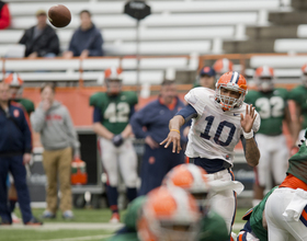 Syracuse's Spring Game to give quarterbacks last pre-training camp audition