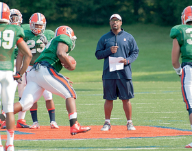 On the run: Smith brings diverse background to Syracuse as new running backs coach