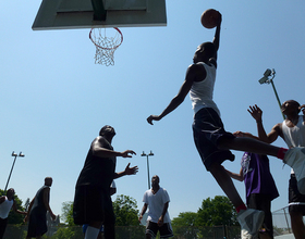 Shot callin': SU alumnus films documentary to dispel stereotypes surrounding street basketball