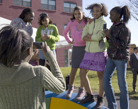 Near Westside Initiative unveils playground prototype