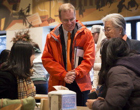 Man on the street: Syverud meets students, staff during first day as SU chancellor