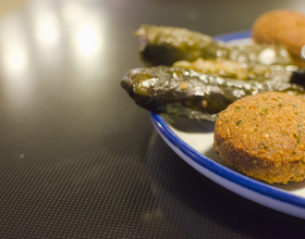 Hummus Where the Heart Is: Goodies pairs authentic Lebanese cuisine with retro diner appearance