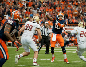 Syracuse continues to transition to fast-paced offense in spring practice 