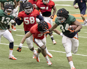 Syracuse offense shines in 1st open practice of spring 