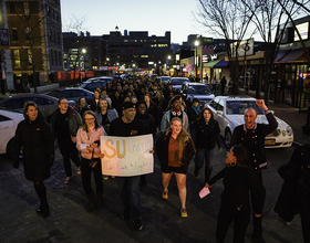 The night is theirs: Community comes together against sexual violence 