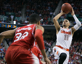 Ennis credits, remembers Syracuse on eve of NBA Draft