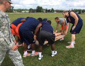 Video: Syracuse participates in 5 different team-building activities at Fort Drum