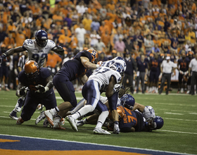 Shafer expects Syracuse's offensive line to improve its red-zone blocking