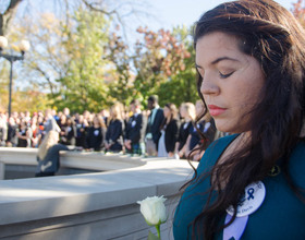 Gallery: Rose Laying Ceremony honors victims of Pan Am Flight 103 bombing