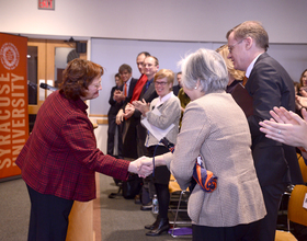 Karin Ruhlandt named dean of the College of Arts and Sciences