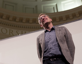 Former Amazon chief scientist discusses data in 1st University Lecture of semester