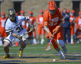 Ben Williams maintains success at faceoff X, but SU still falls to Fighting Irish