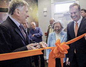 Professor emeritus honors late wife with Holden Observatory donation