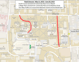 Summer construction projects to alter traffic, bus patterns