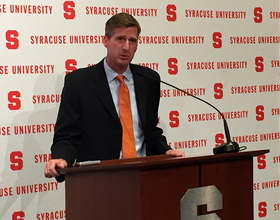 Syracuse AD Mark Coyle: 'We're going to get our degrees, and we're going to compete for championships.'