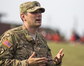 Capt. Greg Durso details 4-year progression of Syracuse-Fort Drum relationship