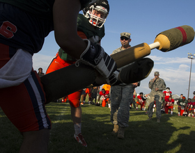 Gallery: Syracuse players pugil fight after practice