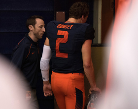 Eric Dungey unable to jumpstart offense after returning from helmet-to-helmet hit