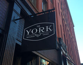 The York offers American cuisine with an international twist