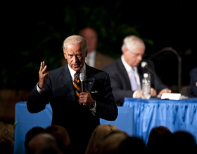 No more tickets available for Joe Biden's visit to SU