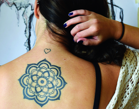 Freshman showcases power to overcome anxiety with mandala tattoo