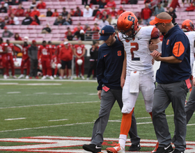 Eric Dungey will miss his third straight game against Boston College