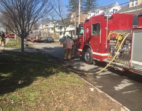 Fire contained in 2nd-floor room at students' Livingston Avenue house