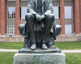 Explore the SU campus through these 6 historic statues