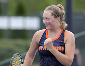 Syracuse tennis wins 1st-ever NCAA tournament match with 4-3 win over Georgia State