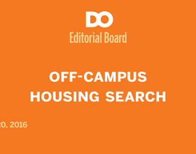 University should provide more information about off-campus housing