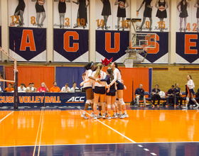 Gallery: Syracuse volleyball wins ACC opener, 3-1, over Boston College