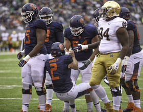 Colin Byrne finds niche as starter at center for Syracuse