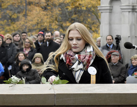 Gallery: Rose Laying Ceremony honors victims of Pan Am Flight 103 bombing