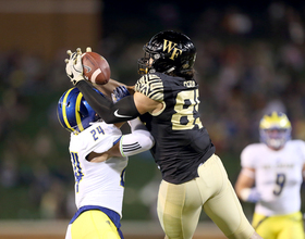 Wake Forest's Cam Serigne uses football to bond with family after Hurricane Katrina