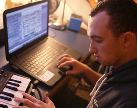 Senior creates genre-busting music with little prior experience