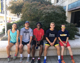 Emory University professor amps up office hours through running