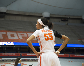 Bria Day is the only veteran player left on Syracuse women’s basketball’s bench