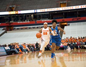 Brittney Sykes' double-double leads Syracuse in 95-63 blowout of Central Connecticut State