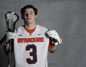 MOVING ON UP: Nate Solomon is moving into Syracuse's starting lineup while pioneering Georgia lacrosse