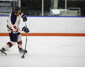 Keith Lambert thriving in second chance for Syracuse club ice hockey after quitting team