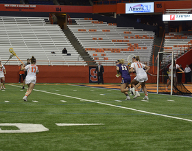 No. 4 Syracuse's free-position chances pay off with Riley Donahue's late goal to defeat Albany, 13-12