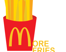 More fries please